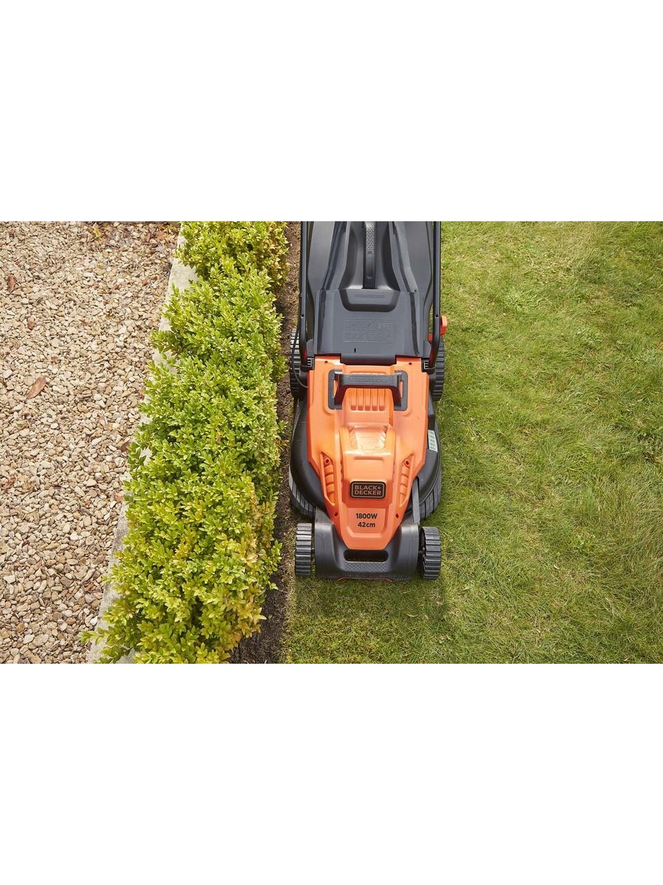 Black+Decker BEMW481BH 1800watt 42cm Elektrikli Çim Biçme Makinesi