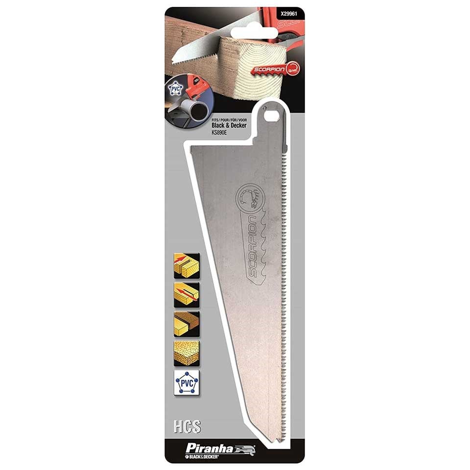 Black+Decker Scorpion X29961 Testere Bıçağı 239mm