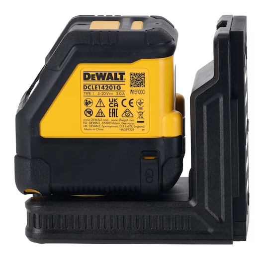 Dewalt DCLE14201GB Yeşil Çapraz Çizgi Lazer USB