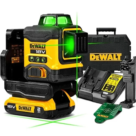 Dewalt DCLE34031D1 Yeşil Lazer Hizalama 3x360 18V