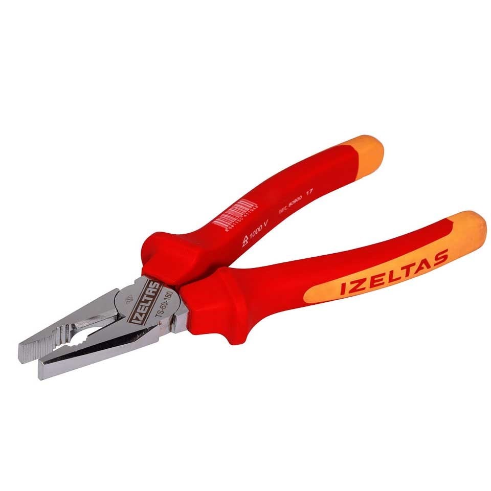 İzeltaş 1000V Elektrikçi İzoleli Kombine Pense 160mm