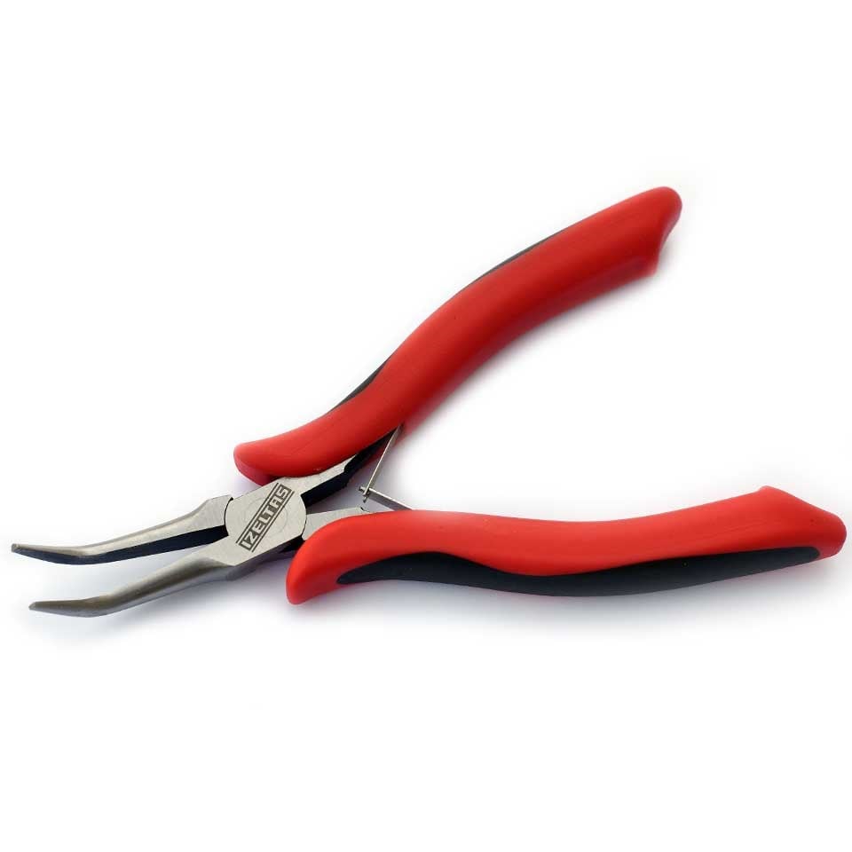 İzeltaş Elektronikçi Sivri Uçlu Eğri Kargaburun 150 mm