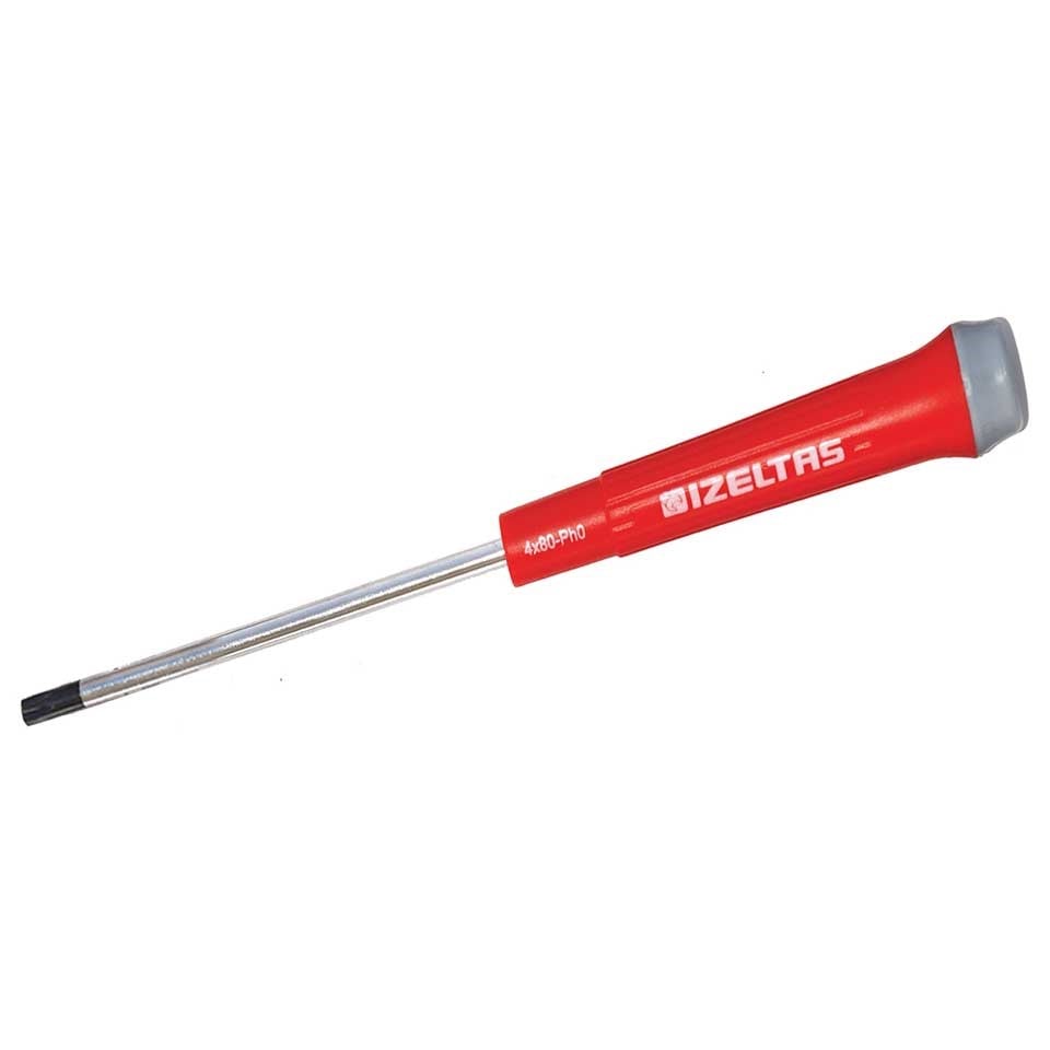 İzeltaş Elektronikçi Tip Klemens Torx Uçlu Tornavida T7x60