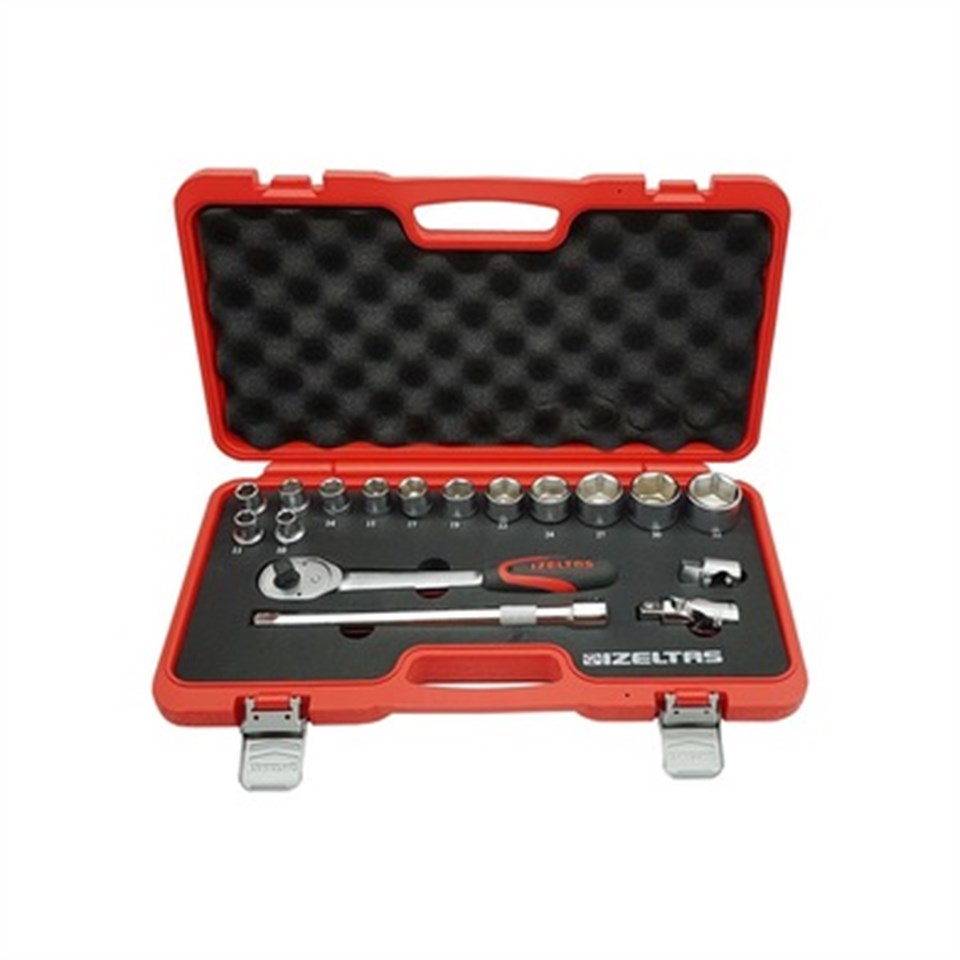 İzeltaş Lokma Anahtar Takımı 17 Parça 1/2 1113002017