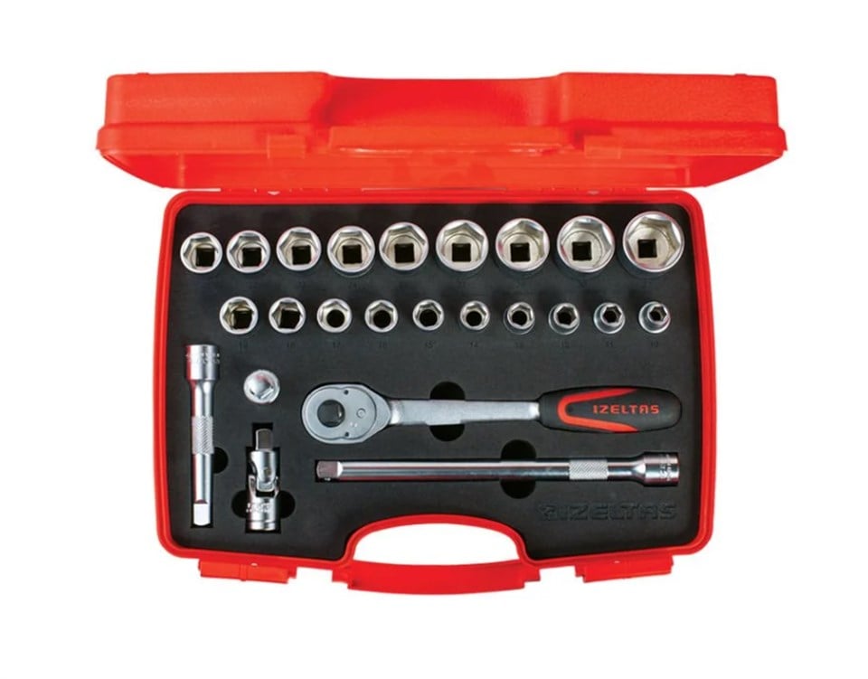 İzeltaş Lokma Anahtar Takımı 24 Parça 1/2 1113002024