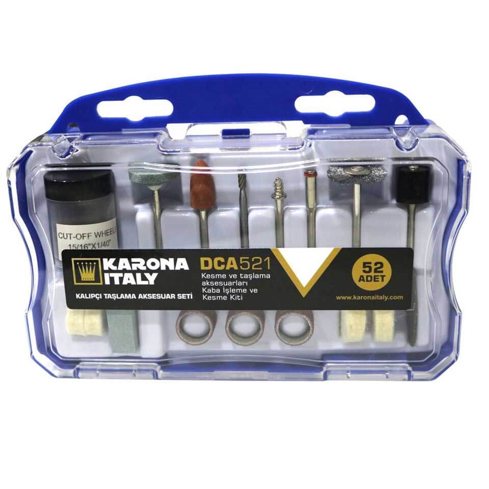 Karona Italy Mini Gravür Aksesuar Seti 52 Parça