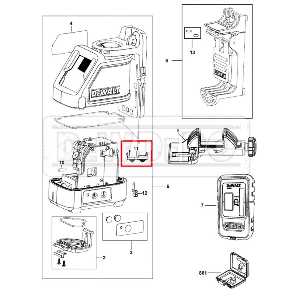 N234239 Dewalt DW088K Yay