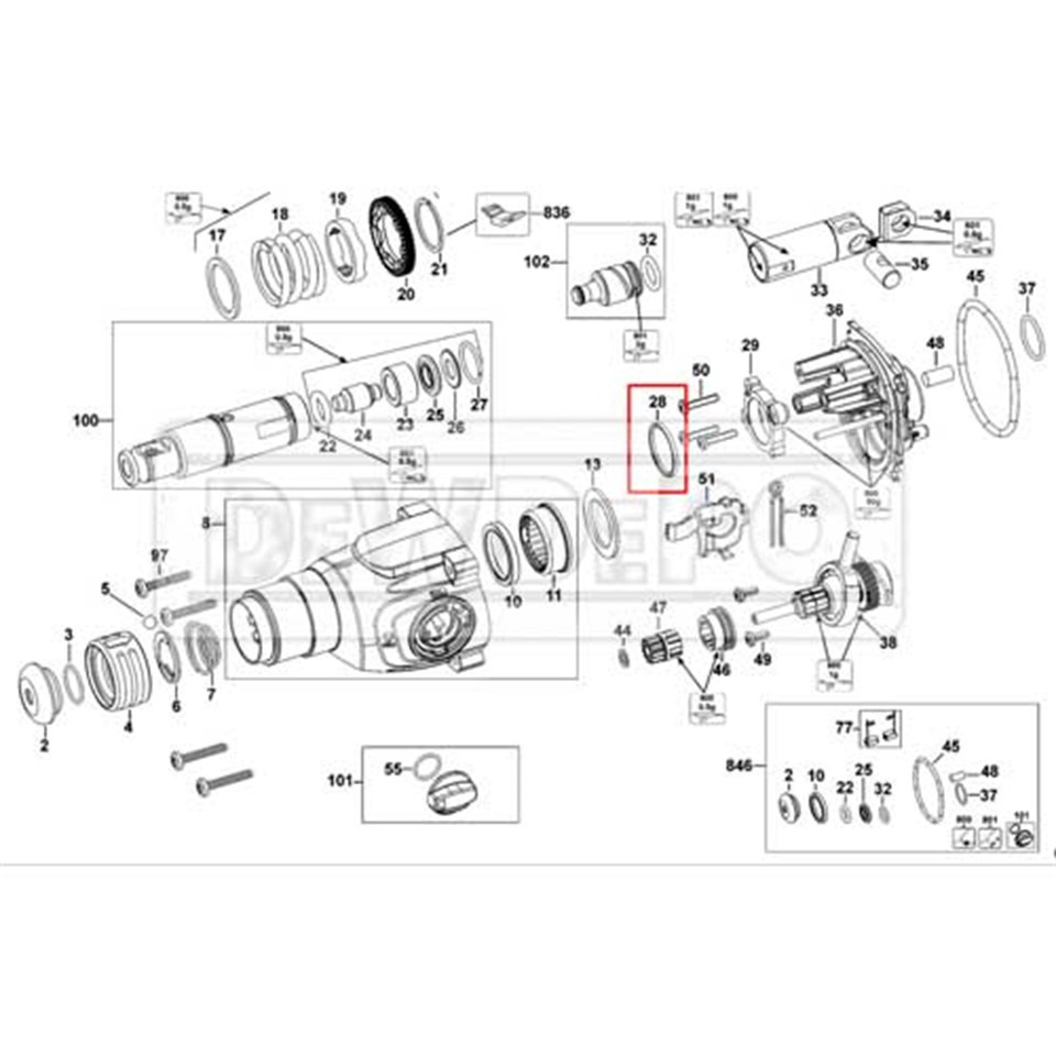 N267565 Dewalt D25133 Halka