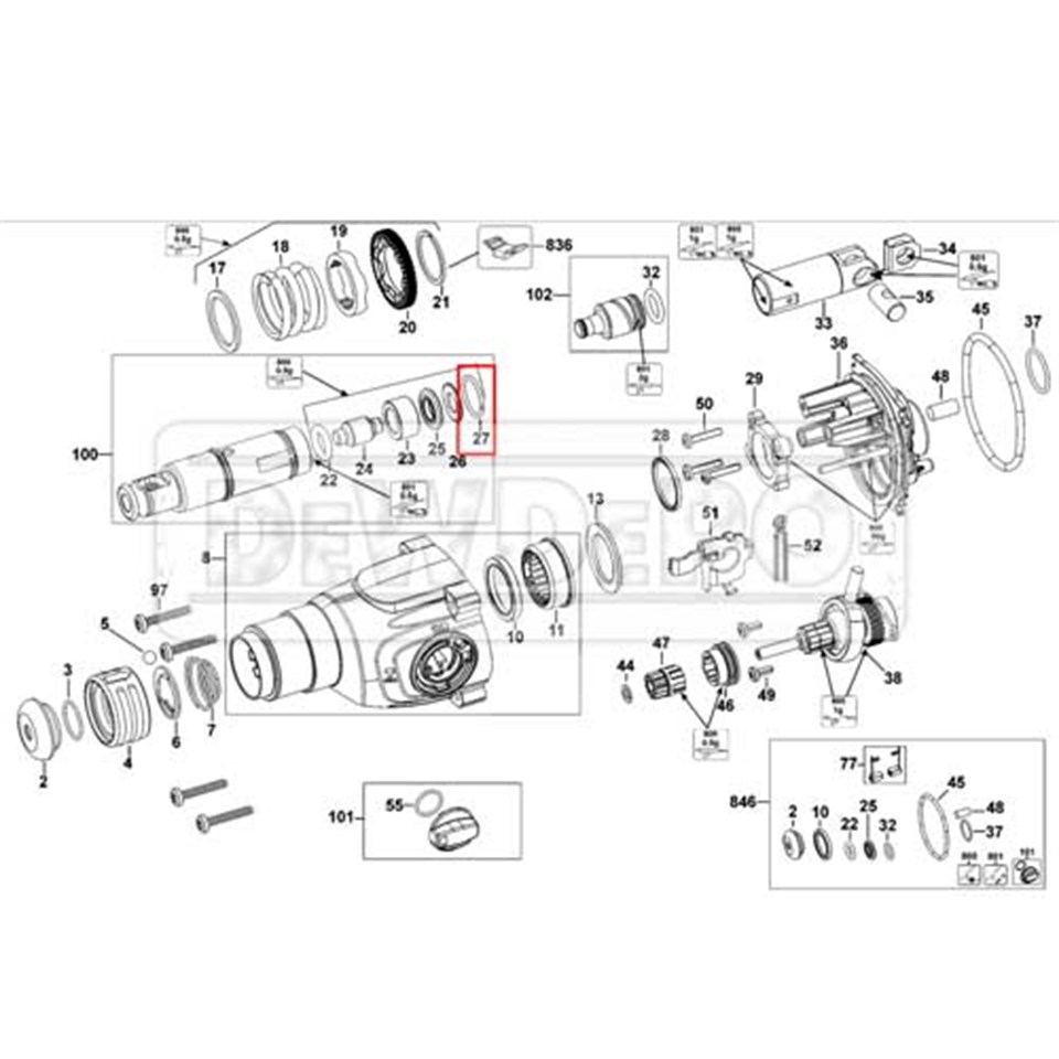 N294259 Dewalt D25133 Halka