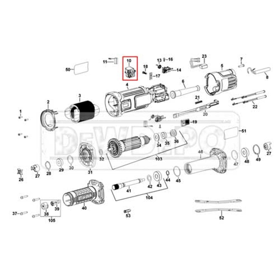 N327459 Dewalt DWE4884 Şalter