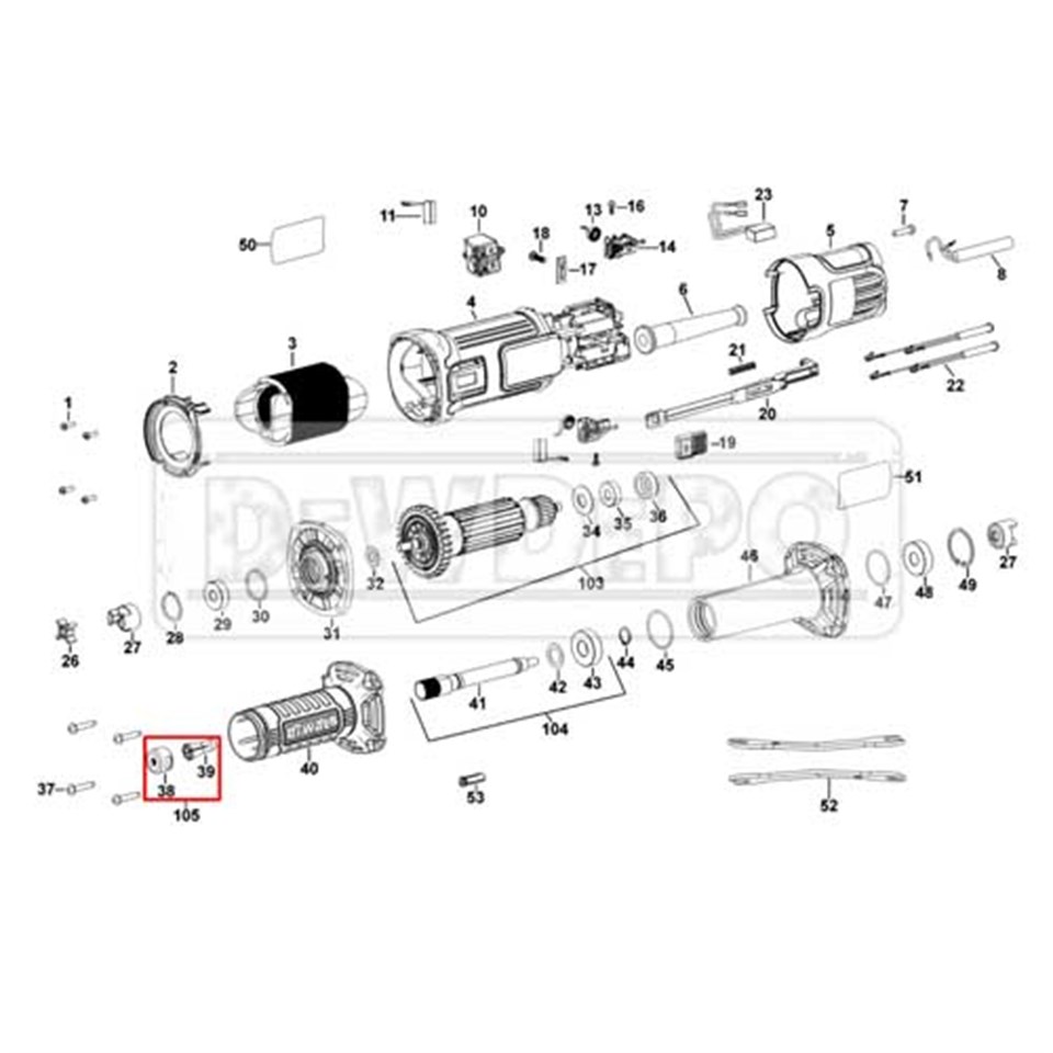 N382456 Dewalt DWE4884 Pens