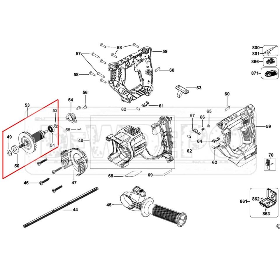 N485568 Dewalt DCH133 Endüvi