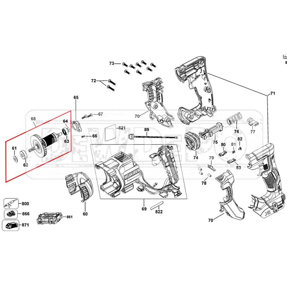 N485568 Dewalt DCH263 Endüvi