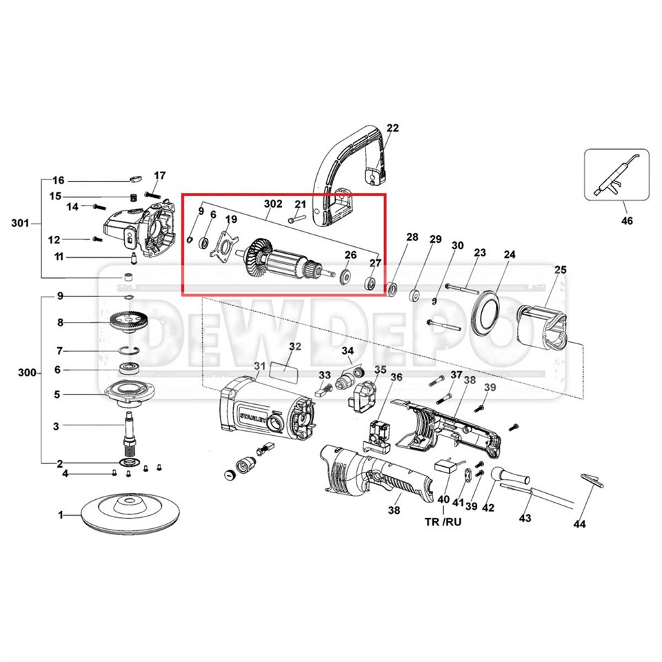 N677434 Stanley SP137 Endüvi