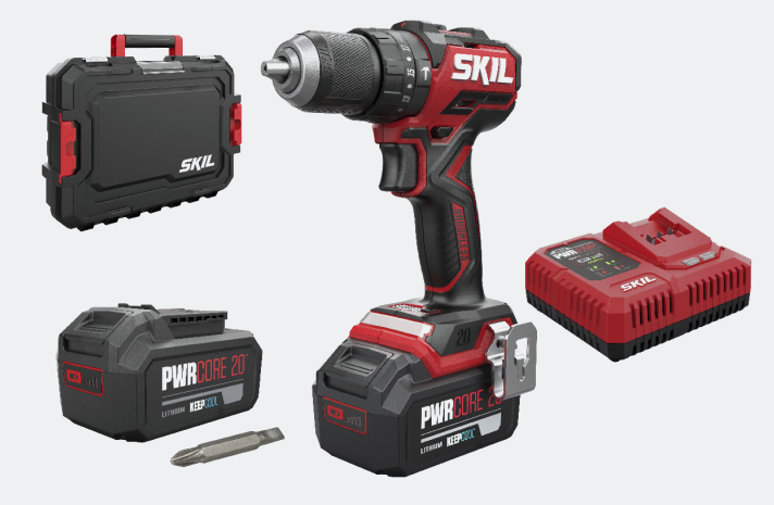 SKIL Compact 3075HB Akülü Darbeli Matkap Vidalama Çantalı Set 4.0Ah