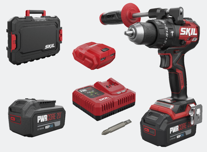 SKIL XP 3085HB Akülü Darbeli Matkap Vidalama Çantalı Set 4.0Ah
