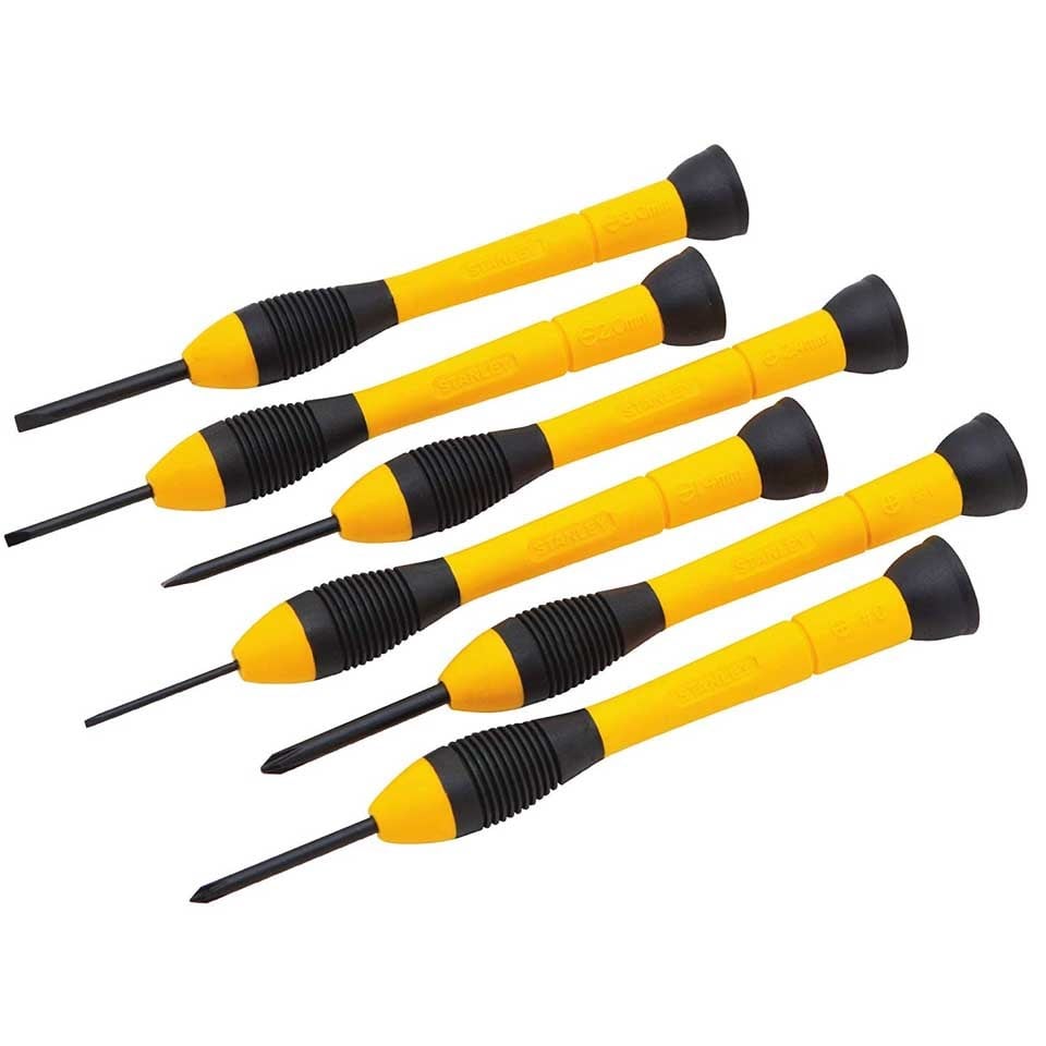Stanley 0-66-052 Saatçi Tornavida Seti 6 Parça