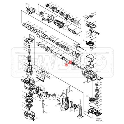 213296-6 Makita HR5201C O Ring
