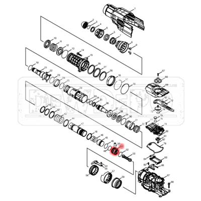 312A68-3 Makita HR5202C Piston
