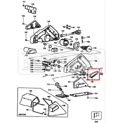 324830-01 Black+Decker Kayış Dişli