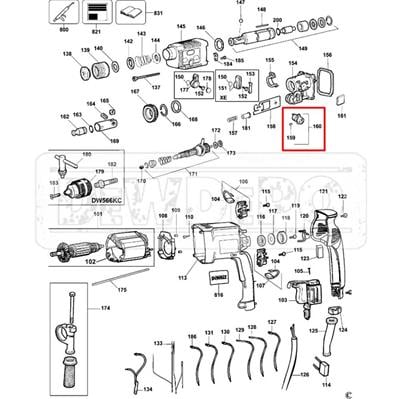 327094-01 Dewalt D25003 Vites Ayırıcı