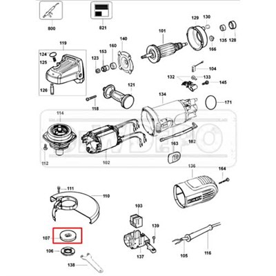 391969-00 Dewalt D28129 Flanş