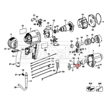 46376-00 Dewalt DW292 Pim