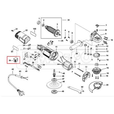 5140002-54 Black+Decker G720 Şalter
