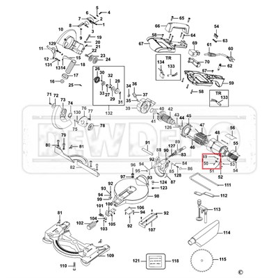 5140015-50 Stanley STSM1510 Motor Kömürü