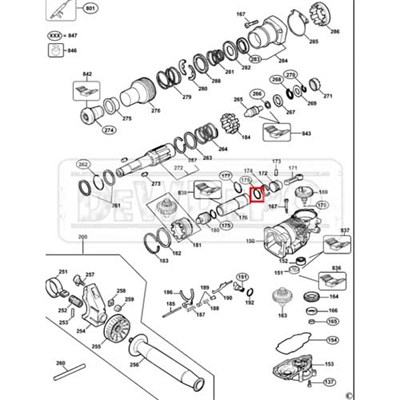 576232-01 Dewalt D25500 Piston O Ring (4 X 23)