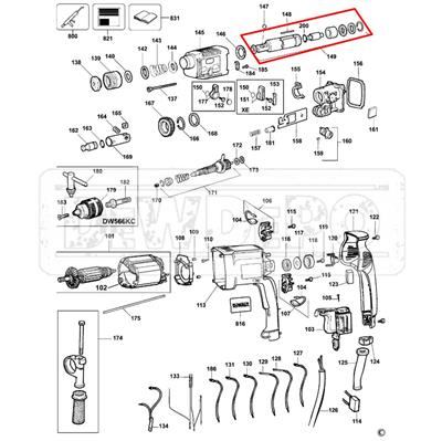 577080-01 Dewalt DW566K Kovan