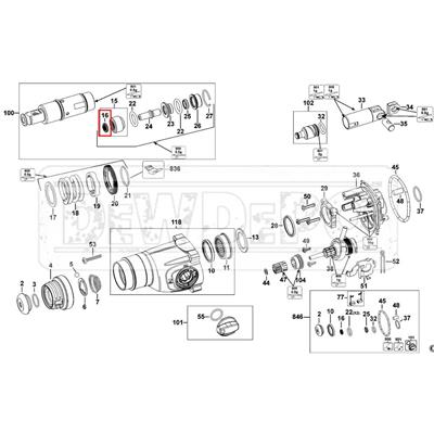 577139-00 Dewalt D25143 Conta