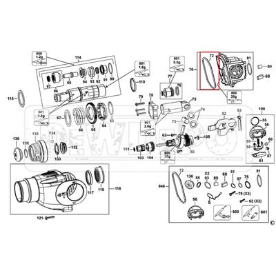 578229-00 Dewalt D25103 Conta