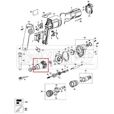 579598-13 Dewalt DW274 Endüvi
