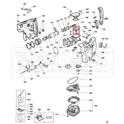 581014-00 Dewalt DW545 Eksantrik Dişli