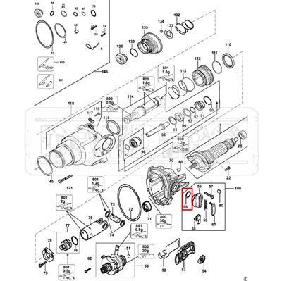 584638-00 Dewalt D25113 ORing