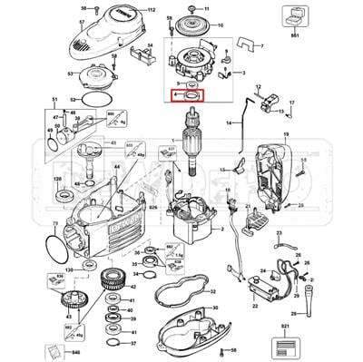 590191-00 Dewalt D25899 Rulman Lastik