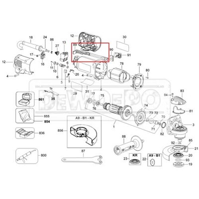 626999-00 Dewalt D28111 Sürgü