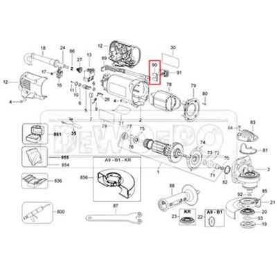 644326-00 Dewalt D28111 Mandal