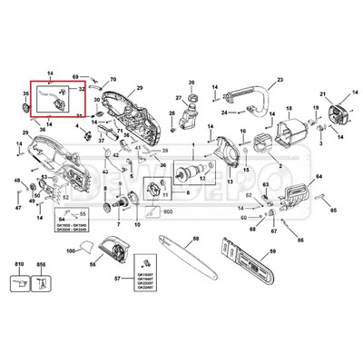 90108436 Black+Decker GK1940 Pompa