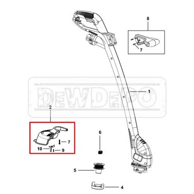 90561370 Black+Decker GL310 Muhafaza