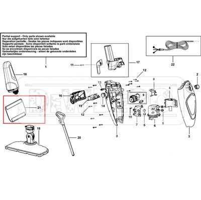 90622110 Black+Decker FSM1605 Mikrofiber Bez