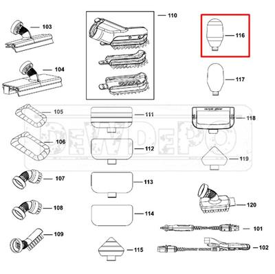 90639611 Black+Decker BHSM168 Cırtlı Bez