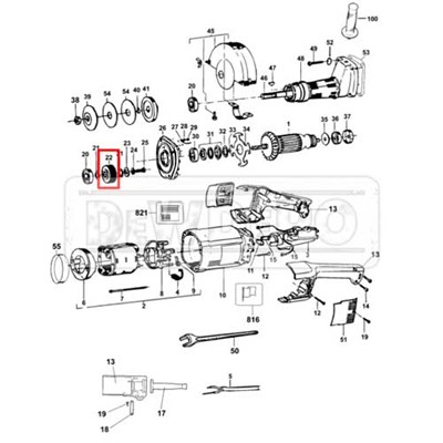 937986-00 Dewalt DW882 Dişli