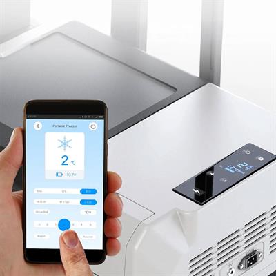 Acopower PX40 12/24/220Volt 40Litre Kompresörlü Tekerlekli Outdoor Oto Buzdolabı (Akü Dahil Değildir)