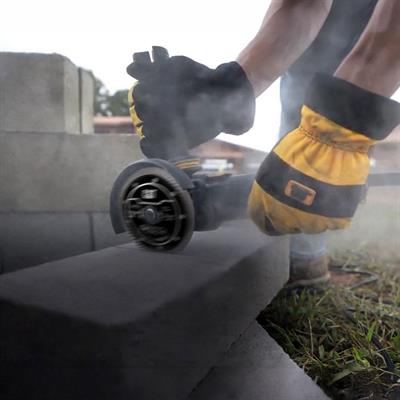 CAT DA09011 115mm Profesyonel Beton, Tuğla, Parke Taşı Elmas Kesme Diski (Turbo Kanallı Kenar)