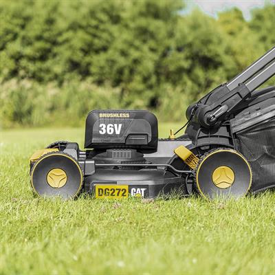 CAT DG272 36Volt 4.0Ah. Li-ion 41CM Profesyonel Kömürsüz Şarjlı Çim Biçme