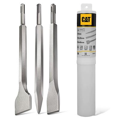 CAT DX27SET 1500Watt 5.0J 32MM Profesyonel SDS-Plus Kırıcı/Delici + DA03903 3 Parça Kırıcı Uç Seti