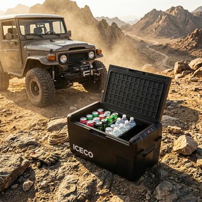 ICECO MCD20B 12/24Volt 20 Litre Kompresörlü Oto Buzdolabı/Dondurucu + Buz Kaseti