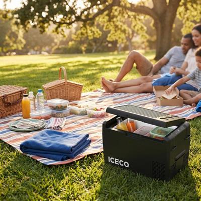 ICECO MCD25B 12/24Volt 25 Litre Kompresörlü Oto Buzdolabı/Dondurucu + Buz Kaseti